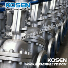 Valves de vanne en acier moulé API 600